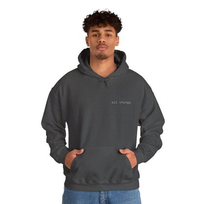 "All Things" Hooded Sweatshirt