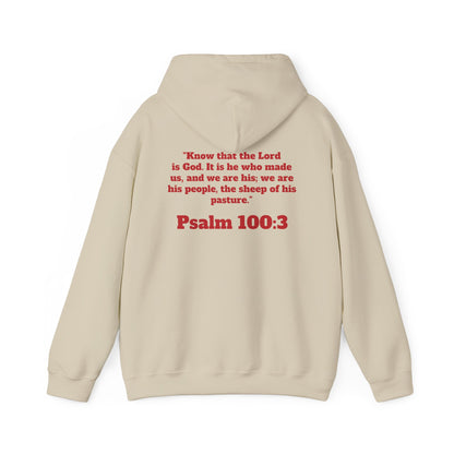 Christian Psalm 100:3 Hoodie