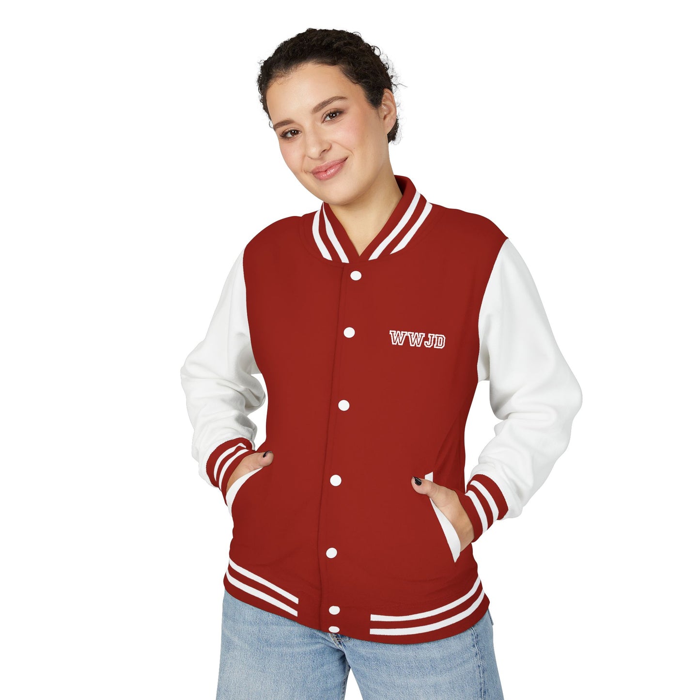 Unisex Heavyweight Letterman Jacket - Classic Varsity Style for All Seasons