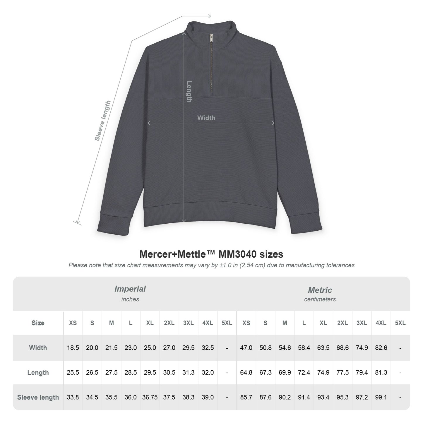 Men's Quarter-Zip Pullover with Yellow Floral Cross Chest Design