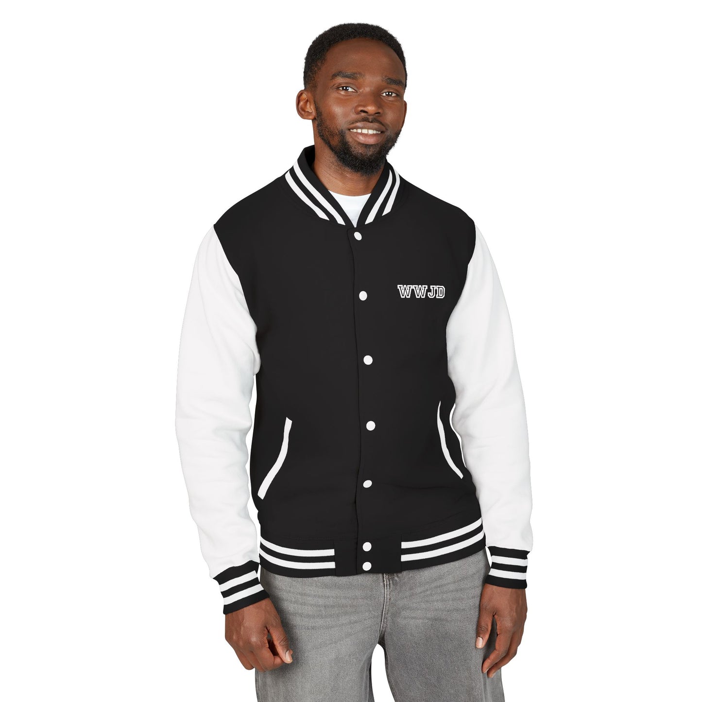 Unisex Heavyweight Letterman Jacket - Classic Varsity Style for All Seasons