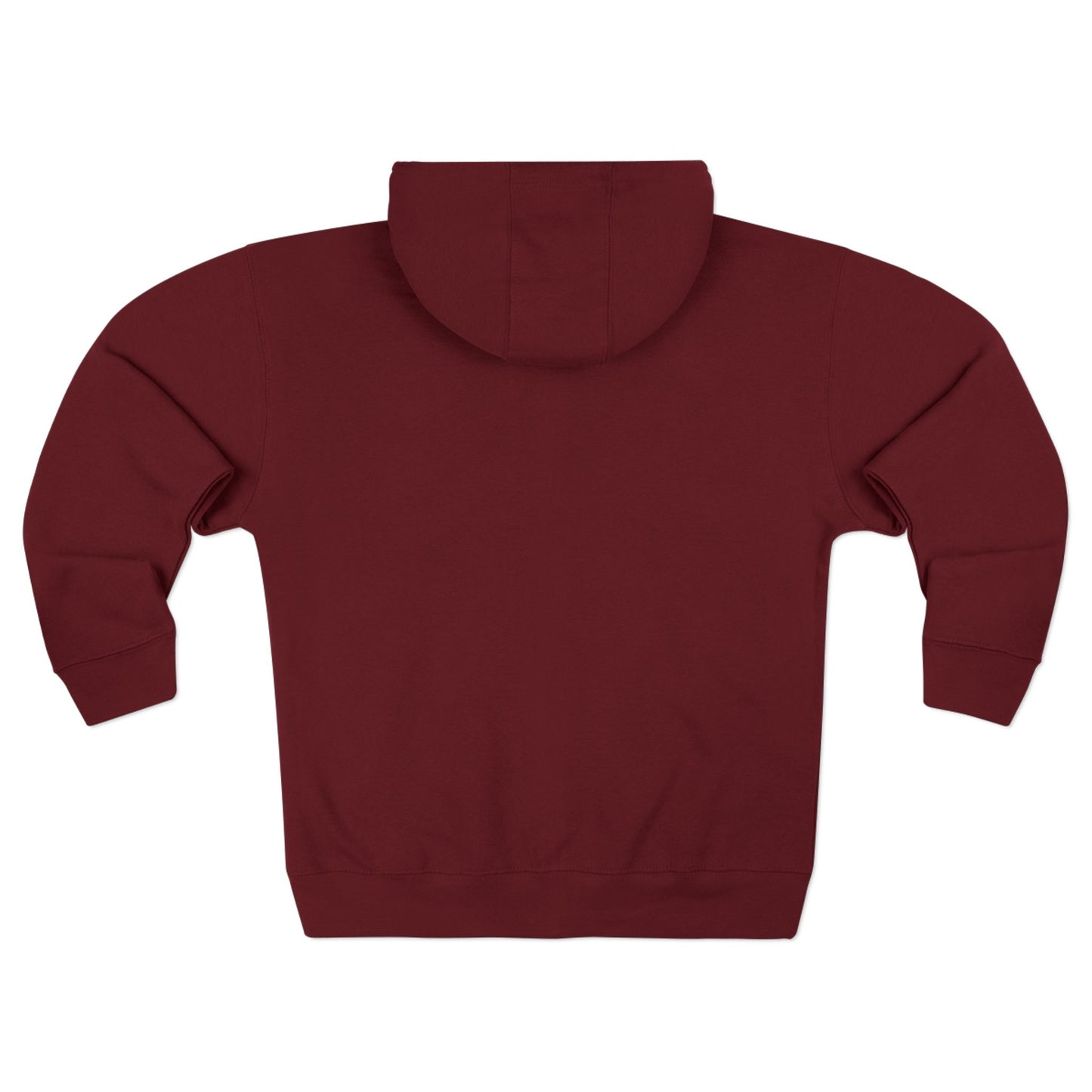 Cross Chest Zip Hoodie — Minimal Christian Faith Pullover